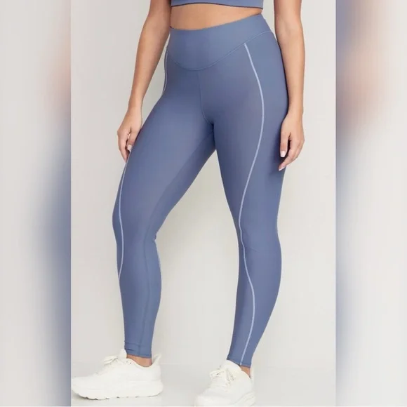 Old Navy Women’s Slate Blue Leggings - Picture 4 of 7